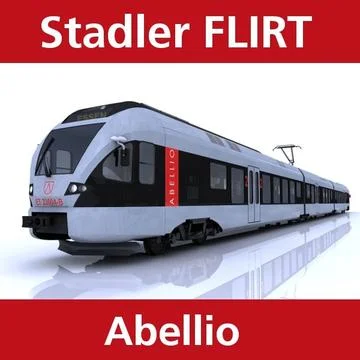 Stadler FLIRT - Abellio 3D Model