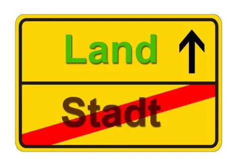 Stadt Land Stock Photos