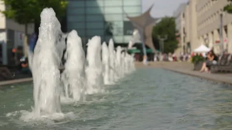 Stadt Wasser Stock Footage 11918762