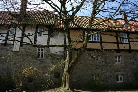 Stadtmauer Detmold Stock Photos