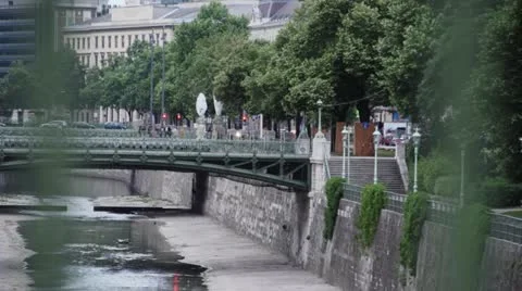 Stadtpark (Focus Pull) Stock Footage 22055477