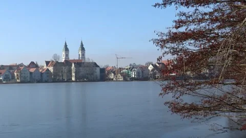 Stadtssee Stockbeeldmateriaal 248150746