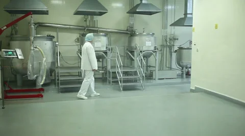 Staff and laboratory technicians at work Stock Footage 36632101