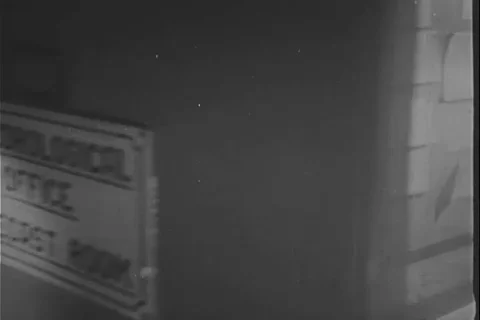 Staff collect weather data from 8th Bomber Command - 1944 Stock Footage 108319124