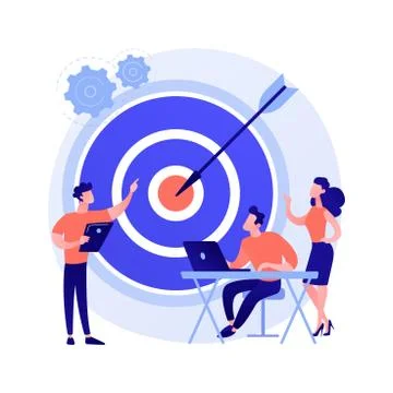 Staff management vector concept metaphor. Stock Illustration