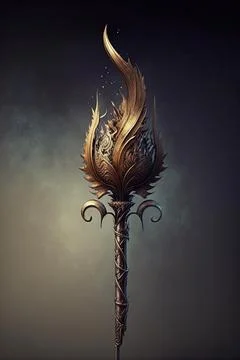 Staff of power Stock Illustration