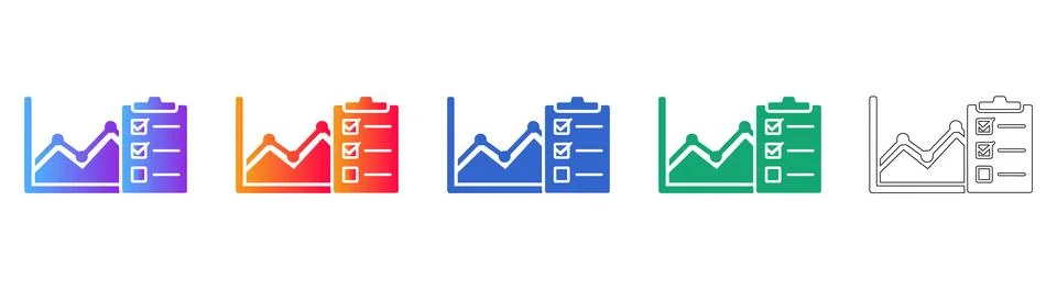 Staff Training and Academic Development Icon Set Stock Illustration