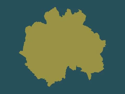 Stafford, England - Great Britain. Solid color shape Stock Illustration