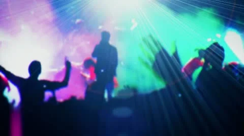 Stage and the audience [[[ Not only this ]]] Video stock 11053223