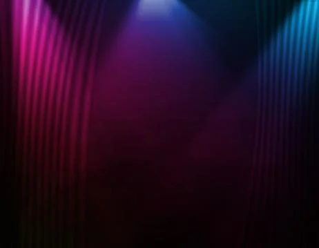 Stage background with spot lights shining on the floor,ready for show and concer Stock Illustration