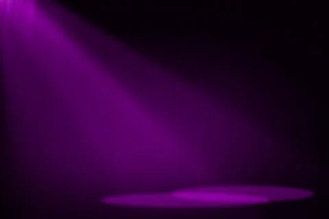 Stage background with spot lights shining on the floor,ready for show and concer Stock Photos