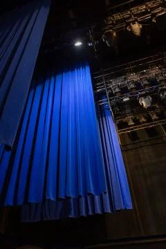 Stage ceiling lighting equipment. Stock Photos