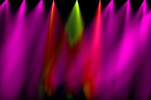 Stage color lighting light shade CG background wallpaper Stock Illustration