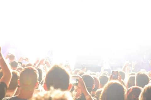 Stage Crowd Performance Stock Photos