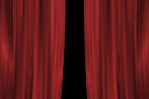 Stage Curtain Stock Footage 5166534