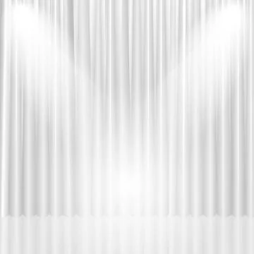Stage curtain vector background イラスト素材