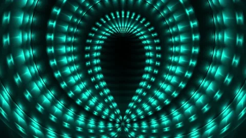 Stage decoration element  abstract background turquoise Video stock 200884191