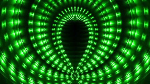 Stage decoration element  abstract background green Stock Footage 200884957