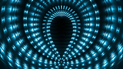 Stage decoration element  abstract background blue Stock Footage 200885069