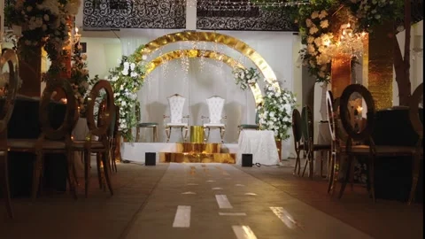 Stage Decoration Vídeos de archivo 275154912