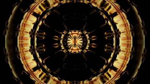 Stage Fire Ring LIMEART VJ Loop Video stock 63763487