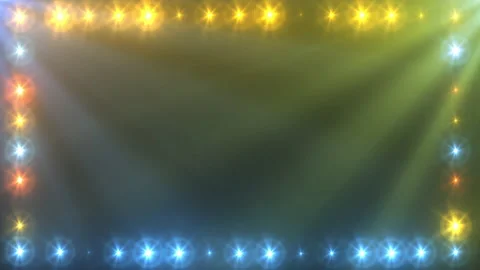 Stage glow LED light loop animation Видео 149640665