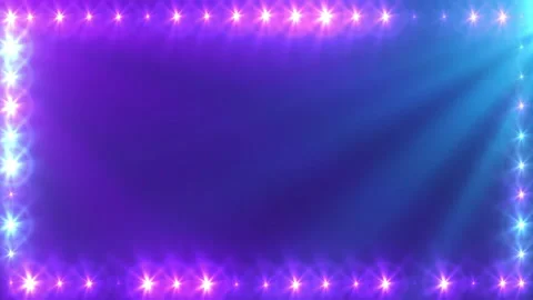 Stage glow LED light loop animation Видео 149640912
