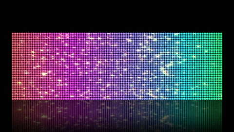 Stage glow LED light loop animation Video stock 166268279