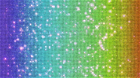 Stage glow LED light loop animation Video stock 166273669