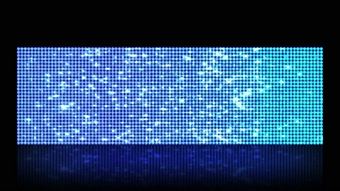 Stage glow LED light loop animation Video stock 166273679