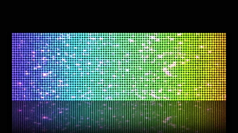 Stage glow LED light loop animation Video stock 166273687