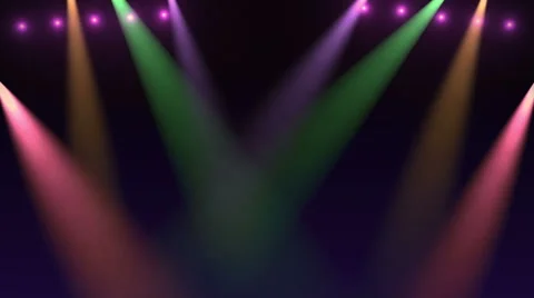 Stage illumination, animation scene light Video stock 56539293