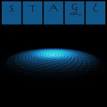 Stage Stock Illustration