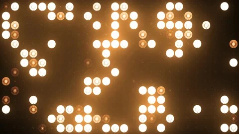 Stage led lights background Stock Footage 229321018