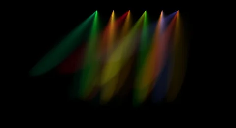 Stage light beam 1 Stock Footage 95697419