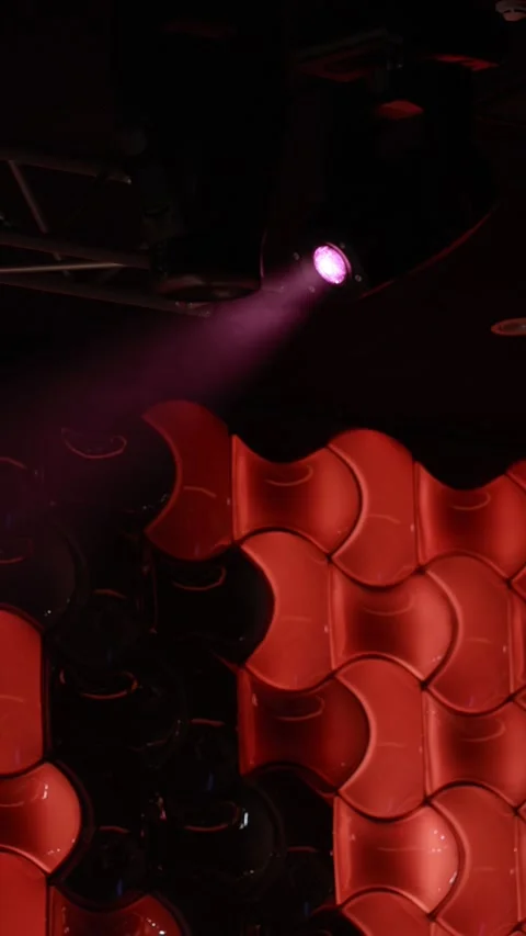 Stage light at a concert show. Video stock 339024701