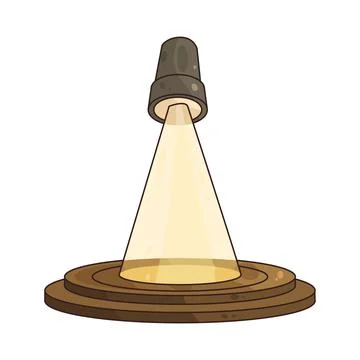 Stage Light illustration Stock Illustration