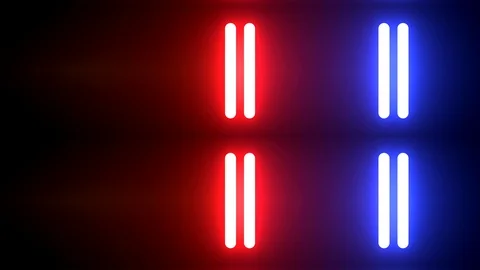 Stage Light neon Led Lighting Types Stock Footage 122200895