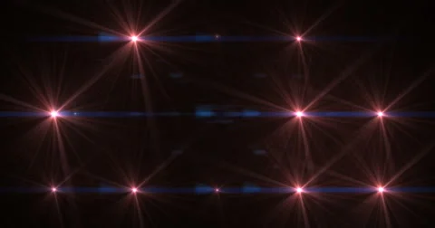 Stage Light Optical Flares Event Club Visual Video stock 61834675