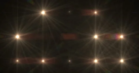 Stage Light Optical Flares Event Club Visual Video stock 61834779