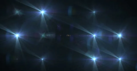 Stage Light Optical Flares Event Club Visual Video stock 61835238