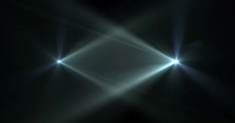Stage Light Optical Flares Event Club Visual Stock Footage 61836409