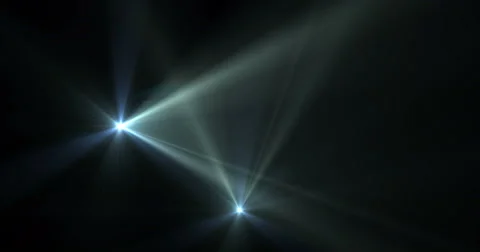 Stage Light Optical Flares Event Club Visual Stock Footage 61836441
