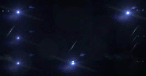 Stage Light Optical Flares Event Club Visual Stock Footage 61836666