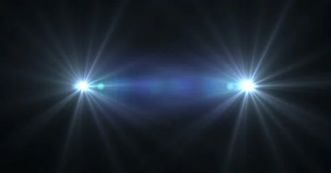 Stage Light Optical Flares Event Club Visual Stock Footage 61838002