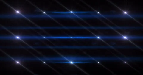 Stage Light Optical Flares Event Club Visual Stock Footage 61838307