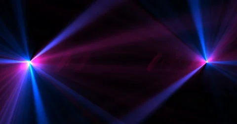 Stage Light Optical Flares Event Club Visual Video stock 61838533