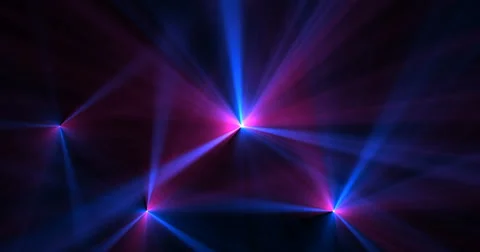 Stage Light Optical Flares Event Club Visual Stock Footage 61838742