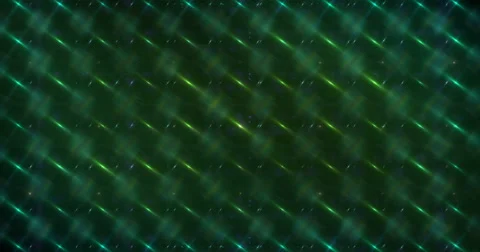 Stage Light Optical Flares Event Green Club Visual 4K Stock Footage 61966384