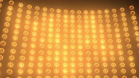 Stage light orange Stock Footage 41138222